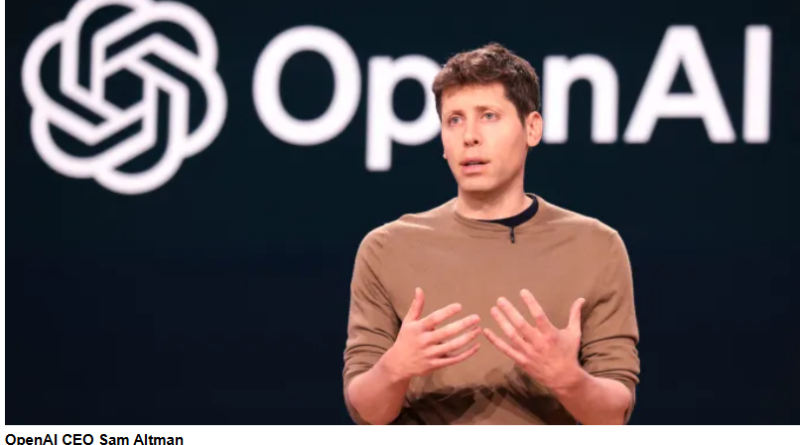 Sam Altman CEO of OpenAI says that Superintelligence will reach its peak to be fired